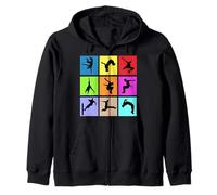 Parkour Parcouring Sports Extrêmes Parcour Enfants & Garçons Sweat à Capuche