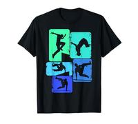 Parkour Traceur Freerunner Freerunning Enfants Garçons T-Shirt