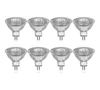 PARKPack de 8 ampoules halogènes Gu5.3 Mr16 35w 12v Dimmable - Blanc chaud 2800k, 400 lumens, cache