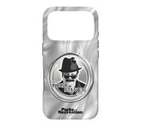 Parks and Recreation Duke Silver Coin Logo Coque pour iPhone 17 Pro