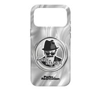 Parks and Recreation Duke Silver Coin Logo Coque pour iPhone 17 Pro Max