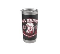 Parks and Recreation I Met Li’l Sebastian Gobelet isotherme en acier inoxydable double paroi