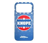 Parks and Recreation Knope Campaign Button Coque pour iPhone 17 Pro Max