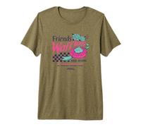 Parks and Recreation Leslie Knope Friends Waffles Work T-Shirt Haut de Gamme