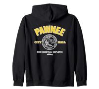 Parks and Recreation Pawnee City Hall Non-Essential Employee Sweat à Capuche