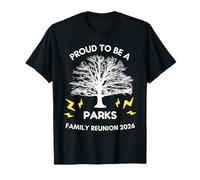 Parks Réunion de Famille 2026 Arbre généalogique Assorti T-Shirt