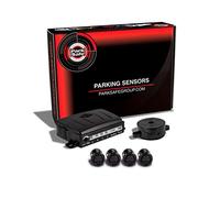 ParkSafe Radar recul universel (compatibles de crochet d'attelage) avec 4 Capteurs/Buzzer (signal sonore) (12/24V)