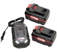 PARKSIDE® 2x batterie 20V 4Ah + 1x chargeur 4,5A 20V PAP 20 B3 + porte-clés HEADNMORE® en bundle HEADNMORE