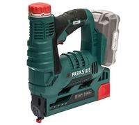 PARKSIDE® Agrafeuse sans fil « PAT 20-Li A1 », avec poignée souple antidérapante, lampe LED intégrée (sans batterie) X-20-V Team Serie