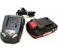 Parkside Batterie Pap 20 B1 20 V 2 Ah + chargeur 2,4 A PLG 20 C1 en kit - Série X20V