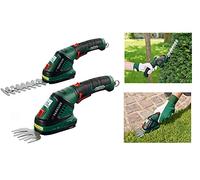 Parkside ® Cisaille à gazon et à arbustes sans fil PGSA 4 A2 2 en 1 pour couper les bordures de pelouse/arbustes