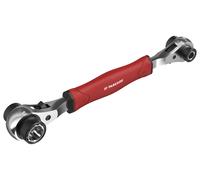 PARKSIDE® Clé multi-cliquet ou cliquet 8 en 1, poignée bi-matière (clé à cliquet 8 en 1)