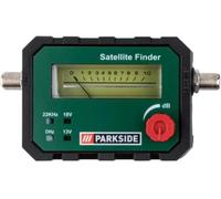 Parkside Finder Satellite Compteur de signal satellite avec câble de connexion audio et F pour ajuster votre bol satellite numérique