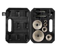 PARKSIDE® Jeu de scies cloches bimétalliques ou jeu de scies cloches au carbure, 9 pièces (en métal dur)