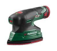 PARKSIDE® Kit de démarrage de ponceuse multi-usages sans fil 12 V « PAMS 12 B2 », avec batterie et chargeur.