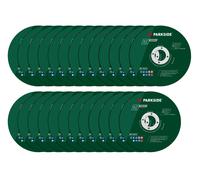 PARKSIDE® Lot de 25 disques à tronçonner le métal ou Écrou de serrage rapide (set de disques à tronçonner 25 pcs.)