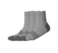 PARKSIDE® Lot de 3 paires de chaussettes de travail courtes homme (gris, 43-46)