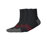 PARKSIDE® Lot de 3 paires de chaussettes de travail courtes homme (noir, 43-46)