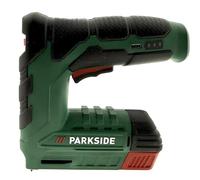 PARKSIDE Machine à Accunite PAT 4 D6, 4V Lithium-Ion, Inclus Batterie, Câble de Charge USB C, Pinces et Clous Agrafeuse Electrique pour Bricolage, Décoration, Ménage, Compact & Léger