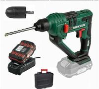 Parkside - Marteau sans fil PABH 20-Li C3 X20V Team avec batterie 2,0 Ah et chargeur, coffret, mandrin, mandrin