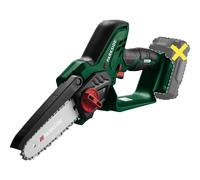 PARKSIDE® Mini-tronçonneuse à bois sans fil PAGHS 20-Li C4, guide 17,7 cm, 20 V