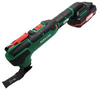 PARKSIDE® Outil multifonctions sans fil 20V PAMFW 20 en bundle HEADNMORE® + porte-clés HEADNMORE® (batterie 1x2Ah incluse)