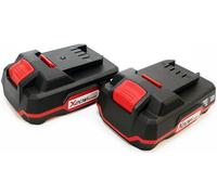 Parkside® Pap 20 B1 Lot de 2 Batteries Lithium-ION 20 V 2 Ah avec équilibrage cellulaire pour série X20V