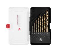 PARKSIDE PERFORMANCE® Jeu de forets hexagonaux en acier rapide / jeu de forets hexagonaux pour la pierre ou jeu de forets hexagonaux pour le bois, 8 pièces / 7 pièces (Jeu de forets hélicoïdaux HSS 8 