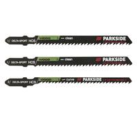 PARKSIDE PERFORMANCE® Lames de scie sauteuse PPSTZ 3 A, 3 pièces (Bois 3 parties)