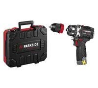 PARKSIDE PERFORMANCE® Perceuse-visseuse à percussion sans fil 12 V »PSBSAP 12 A1«, sans batterie ni chargeur.
