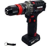 PARKSIDE PERFORMANCE® Perceuse-visseuse sans fil 12V PPBSSA 12 avec batterie 5Ah / chargeur 6A + porte-clés HEADNMORE® en bundle HEADNMORE