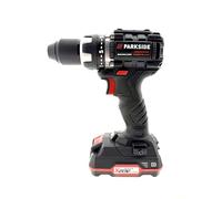 Parkside Performance Perceuse-visseuse sans fil PABSP 20 Li C4, 20 V, 60 Nm, 2 vitesses, moteur brushless, avec batterie et chargeur
