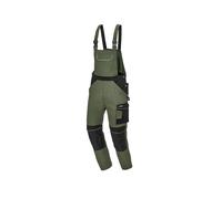 PARKSIDE PERFORMANCE® Salopette de travail homme (vert foncé, 44)