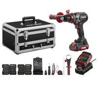 PARKSIDE PERFORMANCE® Set de perceuse-visseuse à percussion sans fil + 2 Batteries + Chargeur, 20 V