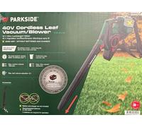 Parkside® PLSA 40-Li D2 Souffleur à Lames 40 V sans Batterie ni Chargeur, Vert