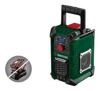 PARKSIDE® Radio de chantier PBPA 20-Li DAB +, sans fil, 20 V / 12 V / 230 V