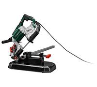 Parkside Scie à Ruban métal, scie à Ruban à Onglet, 1100W, lumière LED, Fixe ou à Main, Bande de scie Durable, Onglet
