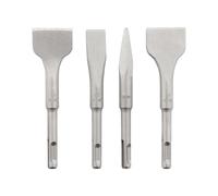 PARKSIDE® Set de forets ou Burins SDS-Plus (Ciseau court 4 pièces.)