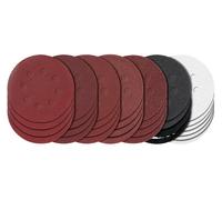 PARKSIDE® Set de papier abrasif (Ponceuse excentrique 30 pcs.)