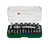 PARKSIDE® Set d'embouts (clé à cliquet, embouts et douilles, 31 pièces)