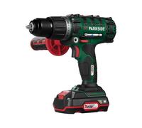 PARKSIDE® Set perceuse-visseuse à percussion sans fil PSBSA 20-Li + batterie + chargeur, 20 V