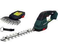 PARKSIDE® Taille-buissons sans fil 20V 2en1 Cisaille à herbe PAGS 20 en bundle HEADNMORE® + porte-clés HEADNMORE® (sans batterie)
