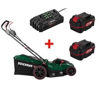 PARKSIDE® Tondeuse sans fil + 2 Batteries + Chargeur double, 40 V