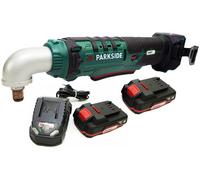Parkside Visseuse à choc angulaire sans fil 20V PAWS 20 A1 Visseuse à choc angulaire 1/2 pouce avec 2 batteries (2Ah) et un chargeur