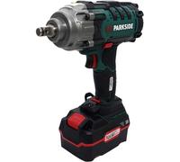 Parkside® Visseuse à percussion 20 V PASSK 20-Li C2, visseuse rotative, batterie 4 Ah, support mural, chargeur 4,5 A, mallette de transport