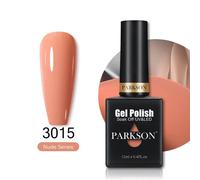 Parkson-Verhéritage Gel Uv Hybride À Tremper Semi-Continu,Laque Pailletée D'été,Couche De Base Et De Finition Rouge,N64.Art,12ml.3015.