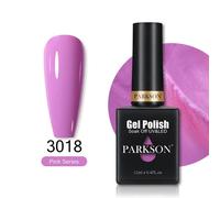 Parkson-Verhéritage Gel Uv Hybride À Tremper Semi-Continu,Laque Pailletée D'été,Couche De Base Et De Finition Rouge,N64.Art,12ml.3018.