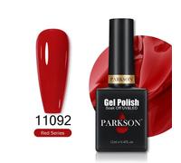 Parkson-Verhéritage Gel Uv Hybride À Tremper Semi-Continu,Laque Pailletée D'été,Couche De Base Et De Finition Rouge,N64.Art,12ml.11092.