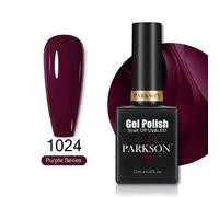 Parkson-Verhéritage Gel Uv Hybride À Tremper Semi-Continu,Laque Pailletée D'été,Couche De Base Et De Finition Rouge,N64.Art,12ml.1024.