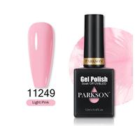 Parkson-Verhéritage Gel Uv Hybride À Tremper Semi-Continu,Laque Pailletée D'été,Couche De Base Et De Finition Rouge,N64.Art,12ml.11249.